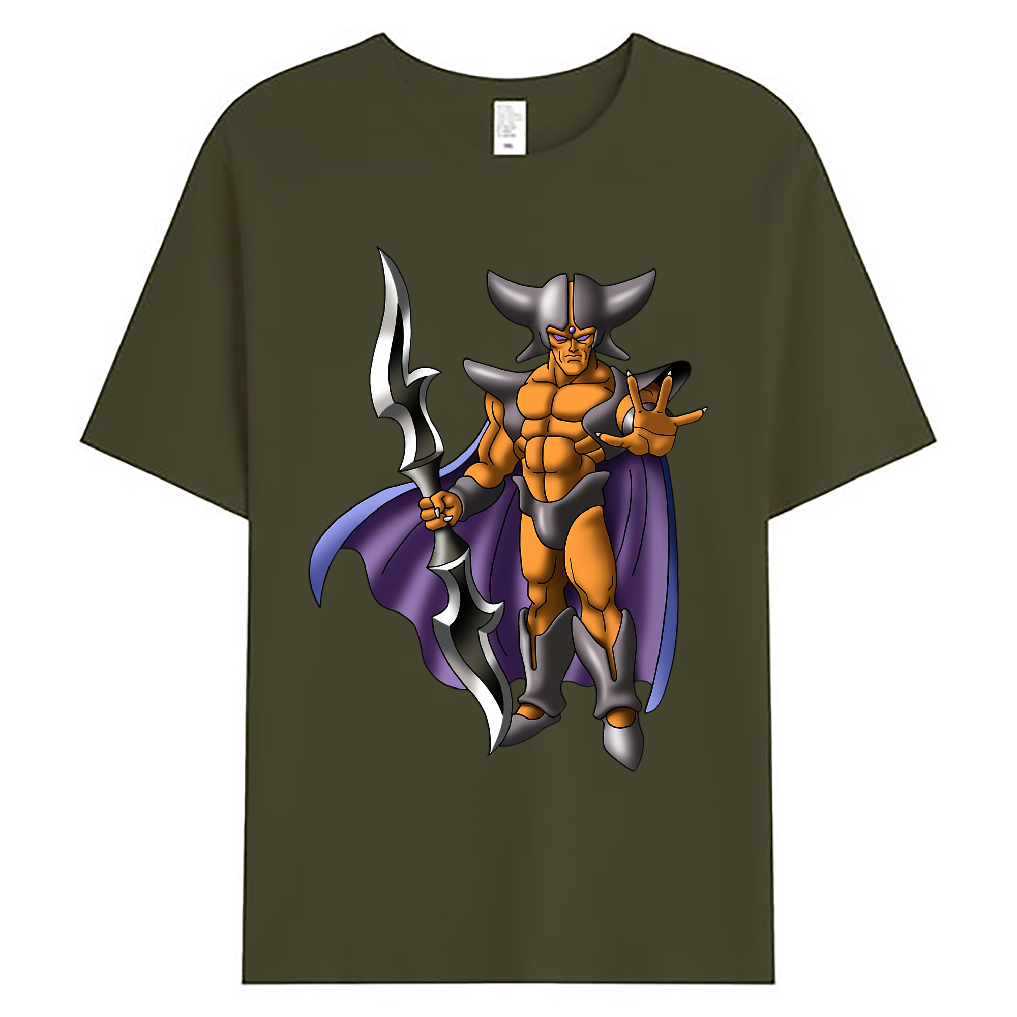 （画像用） ドラゴンクエスト Doragon Kuesuto Dragon Quest 綿100％ メンズ半袖Tシャツ｜肌触りやわらか＆通気性